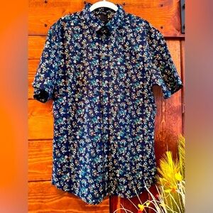 🔷h&m Men Button-Down Short Sleeve Shirt🔷